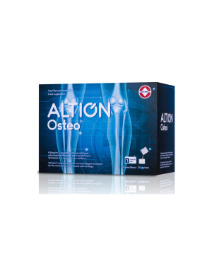 Altion Osteo Συμπλήρωμα Διατροφής για την Καλή Υγεία των Οστών & των Αρθρώσεων Γεύση Πορτοκάλι 30 φακελάκια